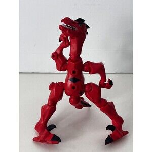 2015 Hasbro Jurassic Park World Hero Mashers Dinosaur Figure Red Velociraptor